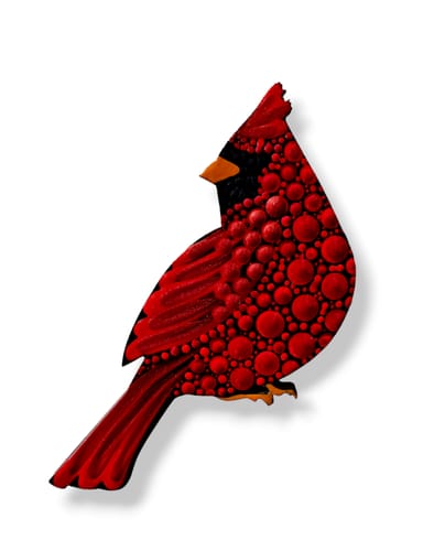 Hannah H. review of Unfinished Wood Cardinal Bird Silhouette - Craft- up to 46" DIY image 1 out of 1