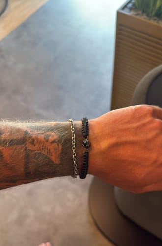 Customer photo review of Bracelet photo personnalisé | Projection de photos