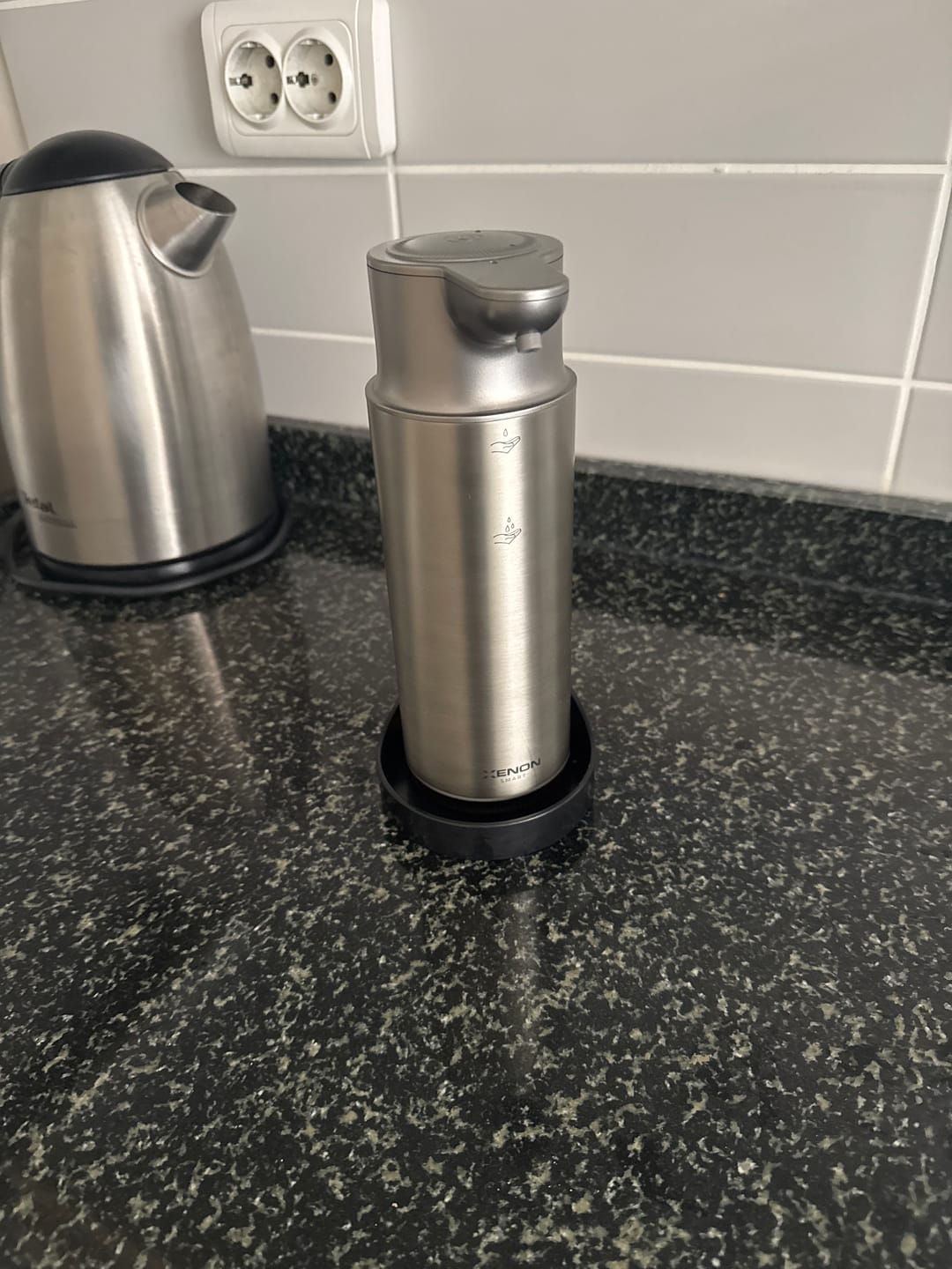 Customer photo review of Otomatik Sensörlü Sabun Dispenseri Gri