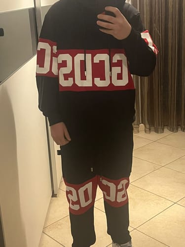 Ciro D. review of Pantalone tuta con logo a fascia GCDS image 1 out of 1