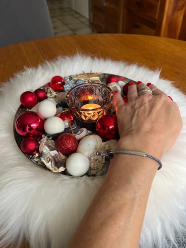 Customer photo review of Armband "Ich bin dankbar."