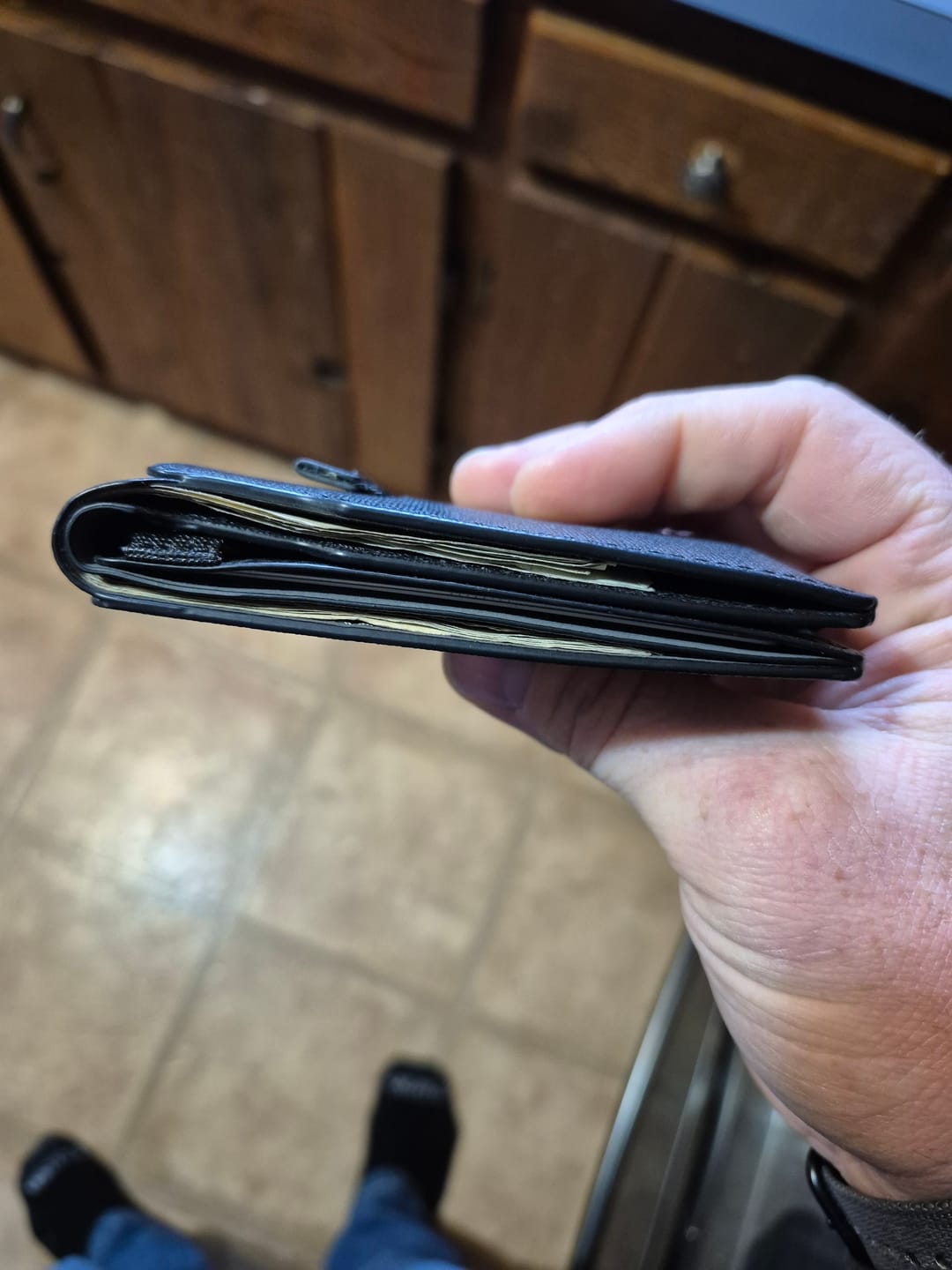Customer photo review of S2 STEALTH™ BIFOLD WALLET