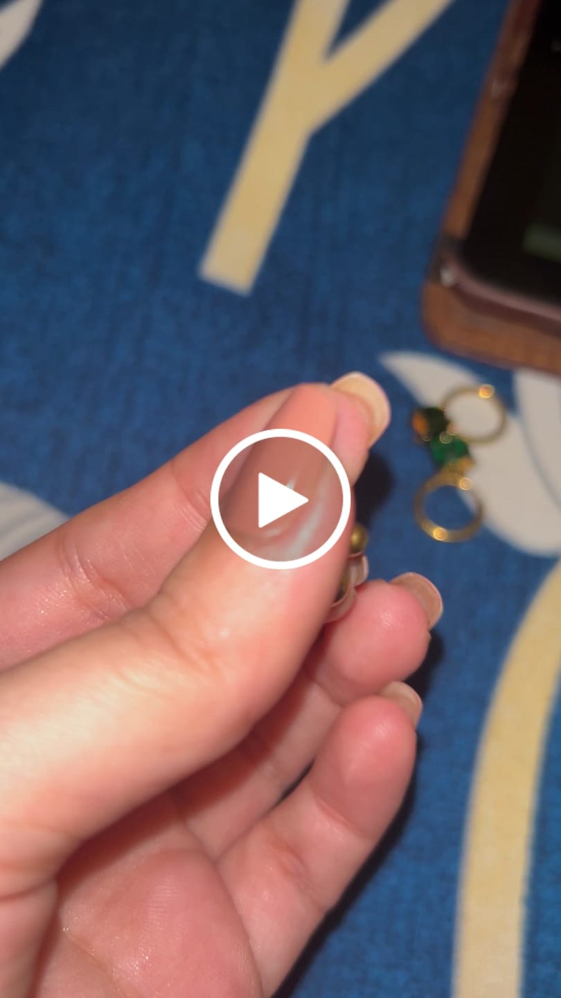 Customer video review of Tear Drop Earrings