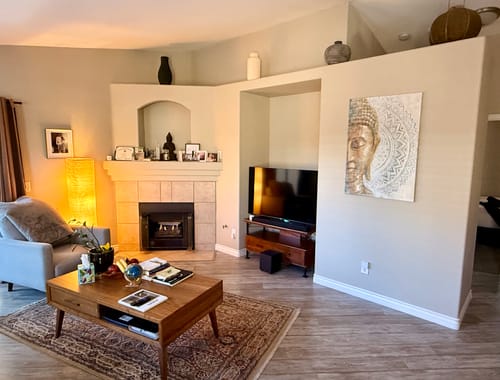 Customer photo review of BUDDHA MANDALA CANVAS