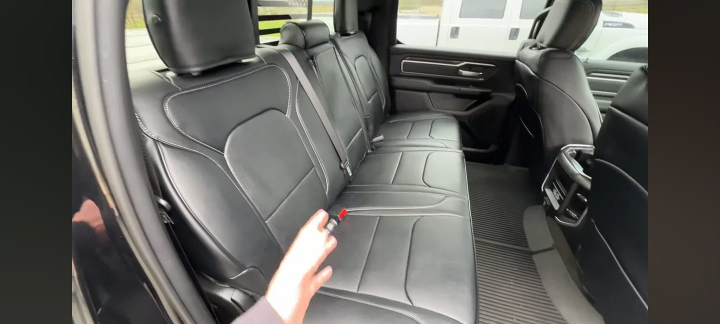 Customer photo review of 2019+ Dodge Ram 1500 TRX Leather Seat Covers