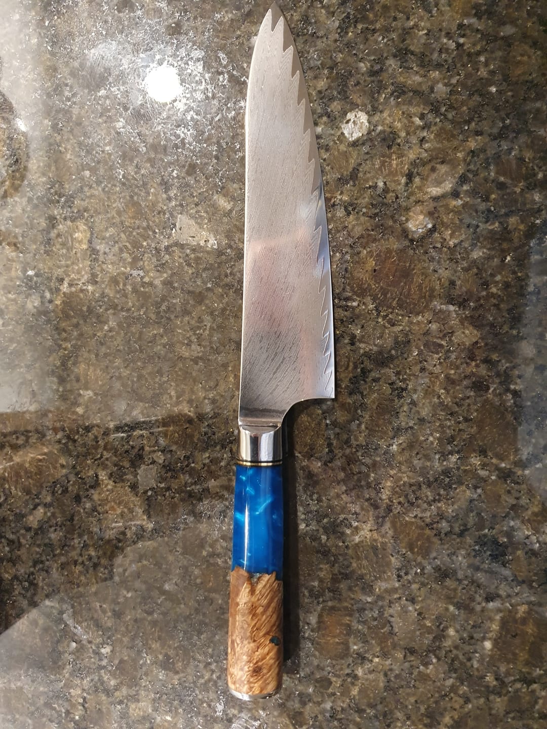 Customer photo review of Aoki Chef Damastmesser