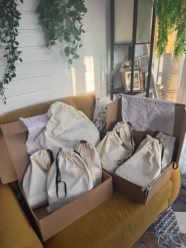 Customer photo review of The Kate Bag - Mini Ostrich