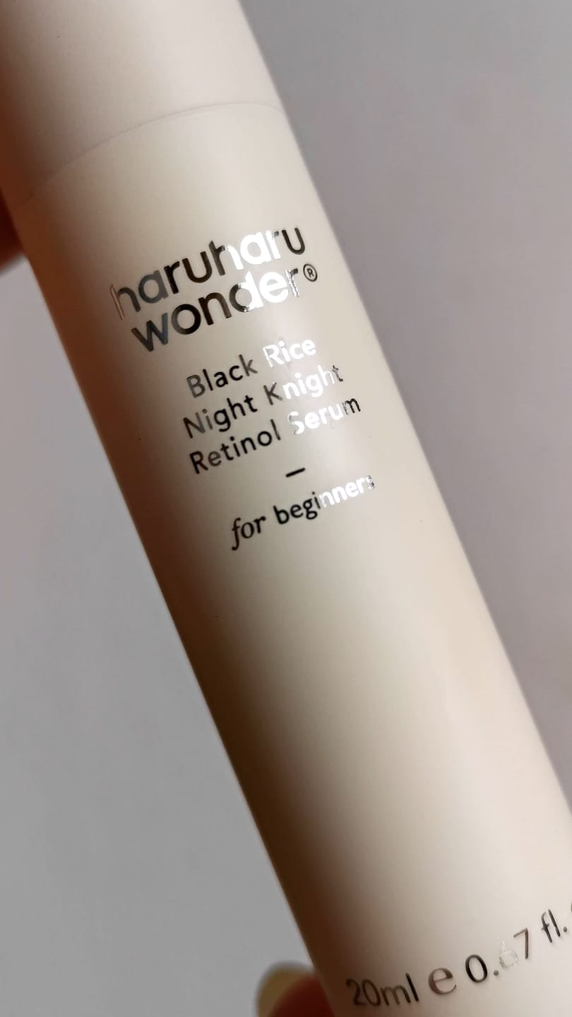 Customer photo review of Night Knight Retinol Serum / Unscented