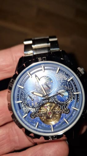 Customer photo review of ORENTH ÉCLIPSE — LA MONTRE DE L'HOMME ACCOMPLI.