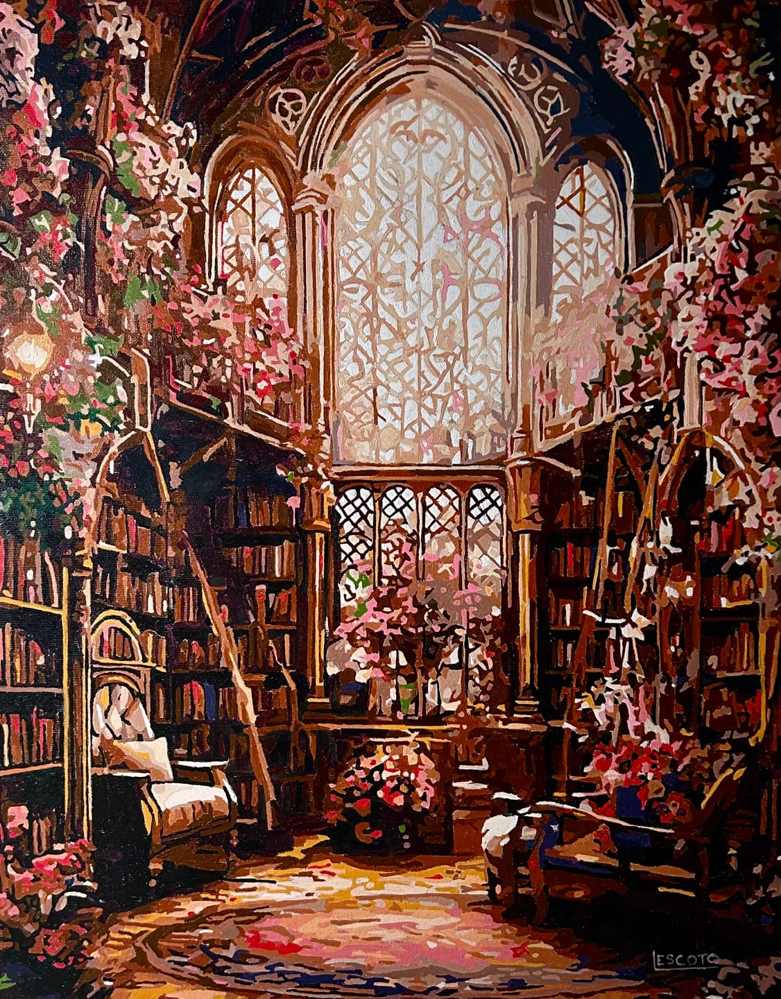 Customer photo review of Enchanted Floral Library