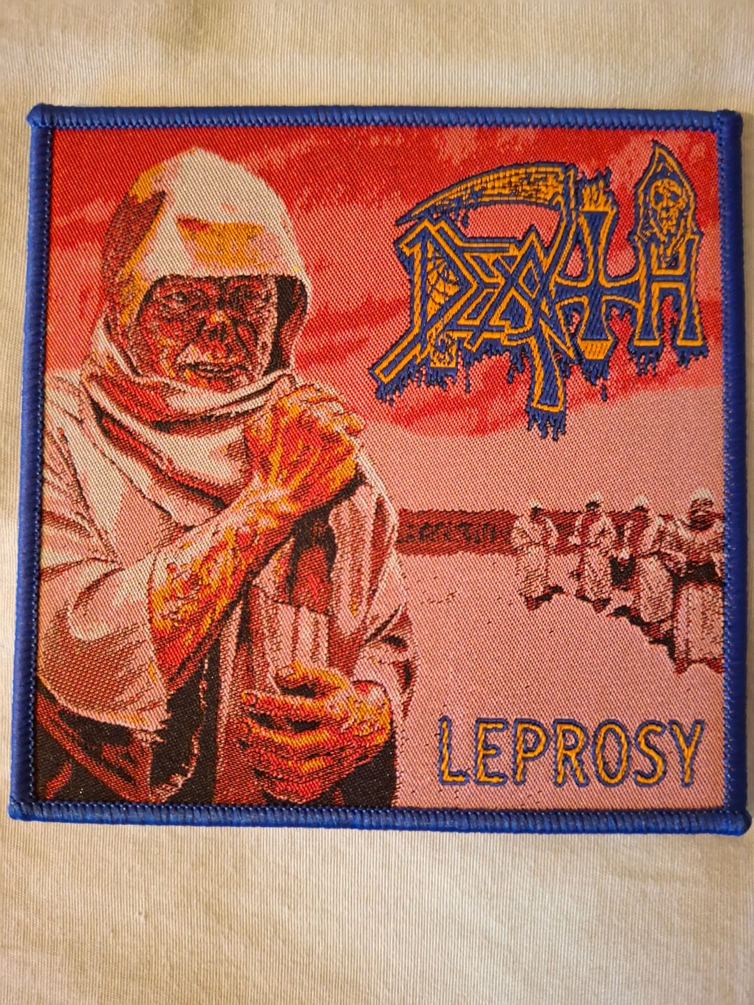 Customer photo review of Death - Leprosy -  Square Patch