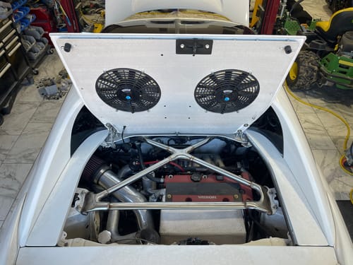 Customer photo review of MR2Heaven Rear X Strut Tower Brace