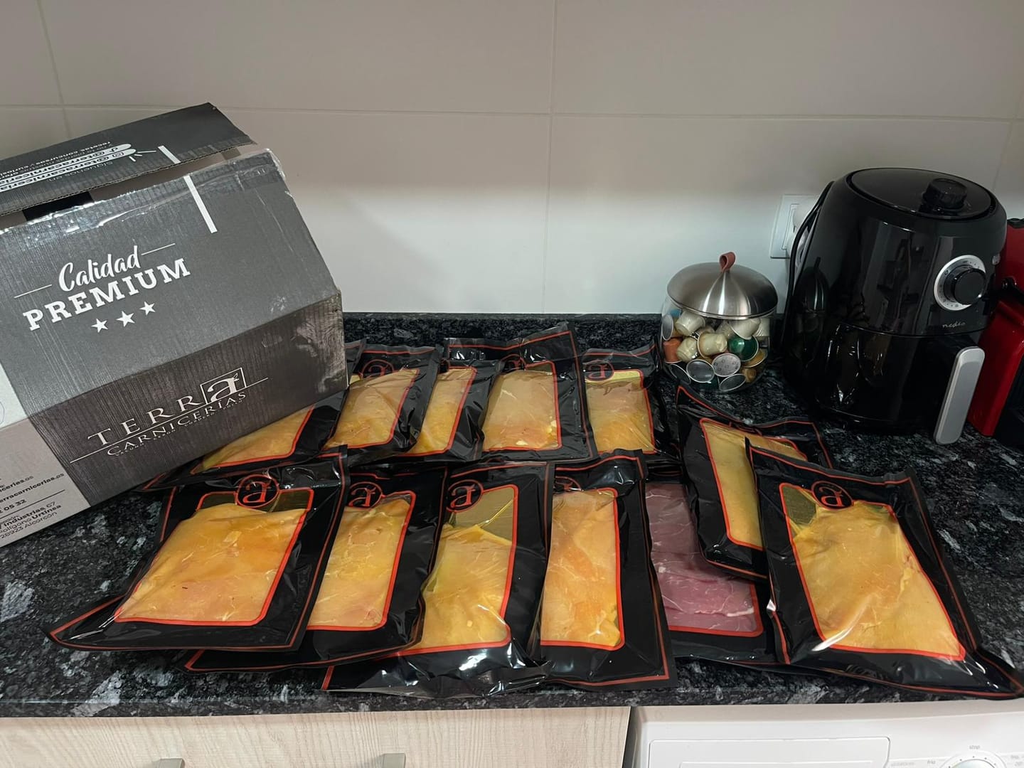 Customer photo review of Filetes de pechuga de pollo de corral