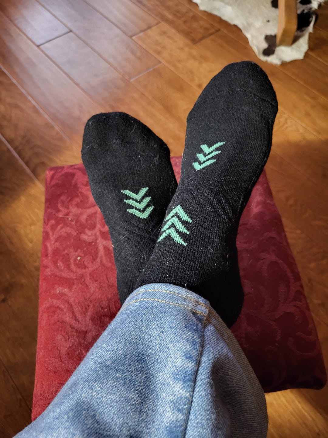 Customer photo review of Women's Crew Socks