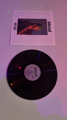 Customer photo review of VINYL RECORDS - FRANK OCEAN