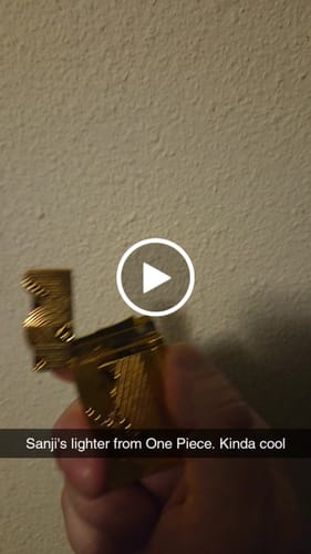 Customer video review of Sanji's Lighter