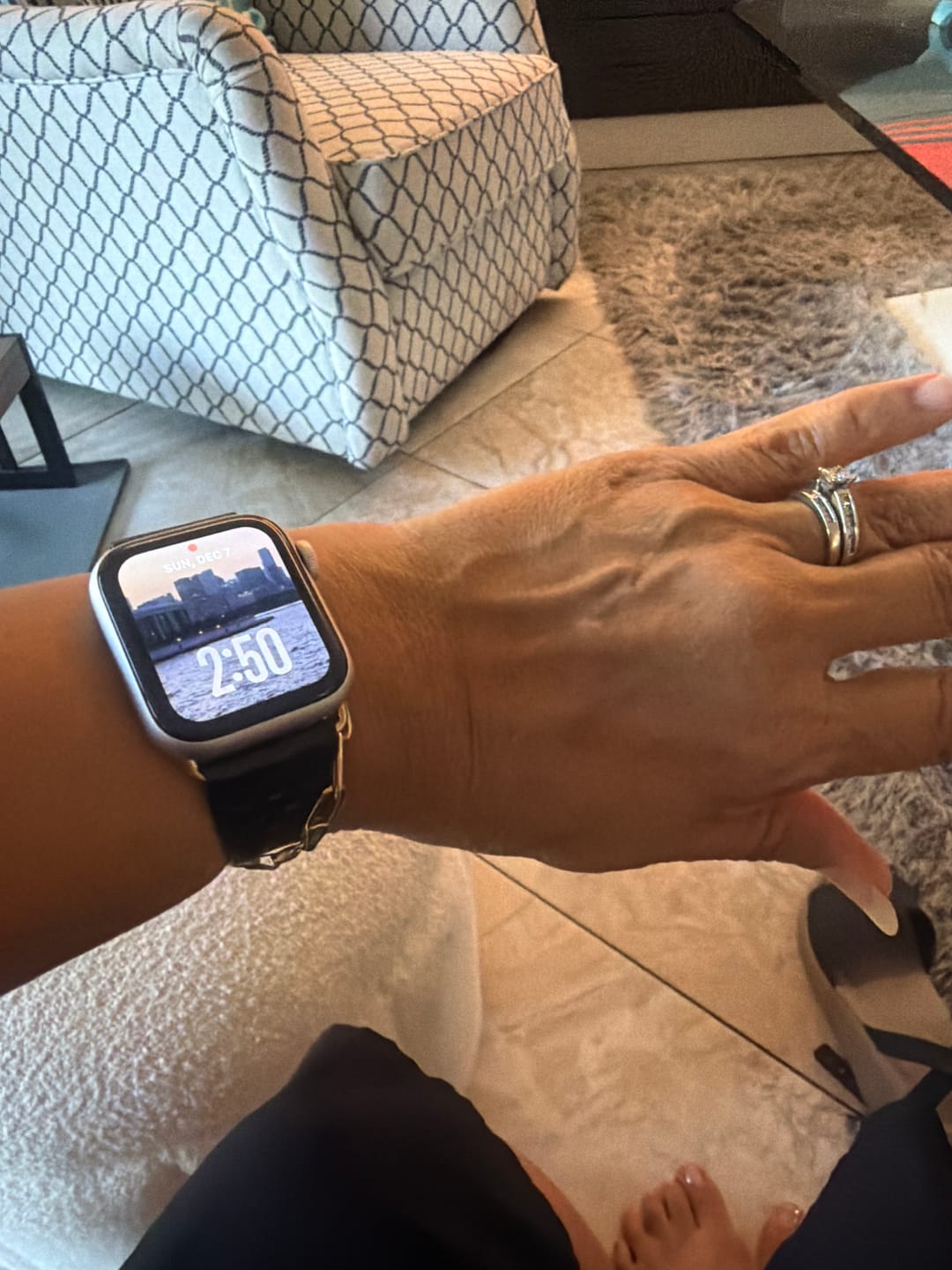 Customer photo review of Vicus Leather Band