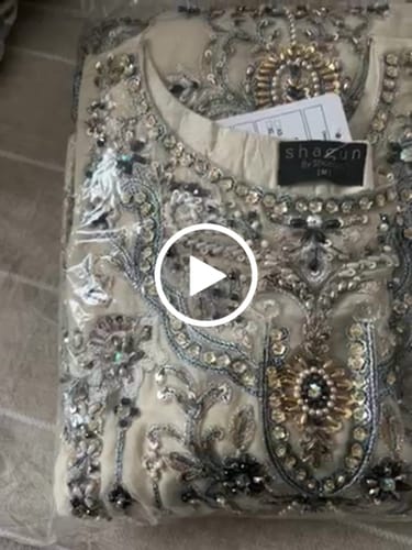 Customer video review of Be-Misaal Luxury 3 PCS Eid Collection 2025 FE-009