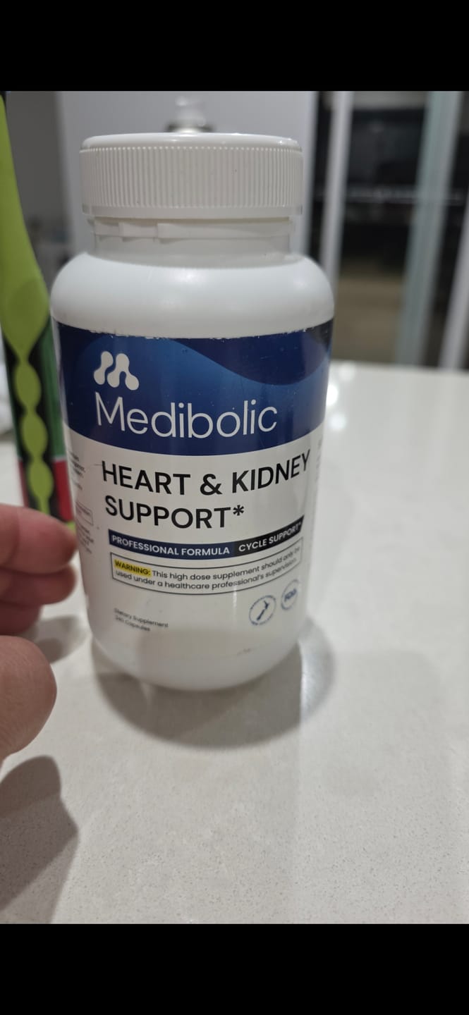 Customer photo review of Heart & Kidney + Liver Support 3-month subscription.