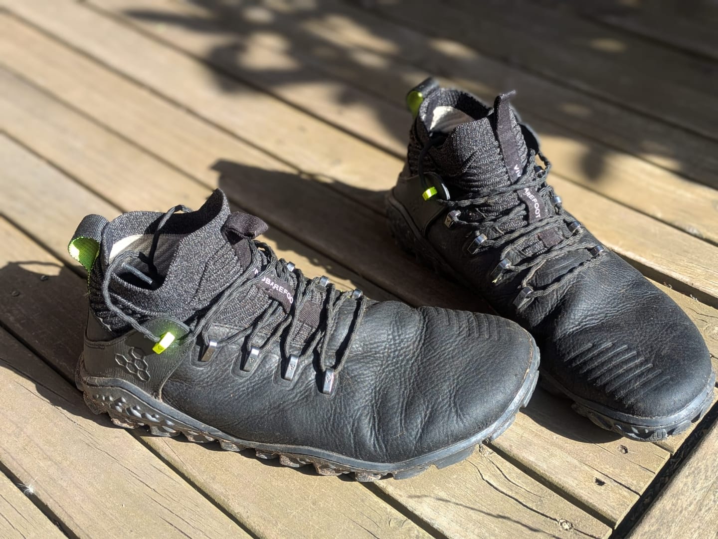 Customer photo review of Vivobarefoot Magna Forest Esc Mens Obsidian/Lime
