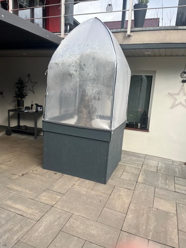 Customer photo review of Überwinterungszelt "ICEDOME ThermoPLUS" L 120 x B 120 x H 183 cm