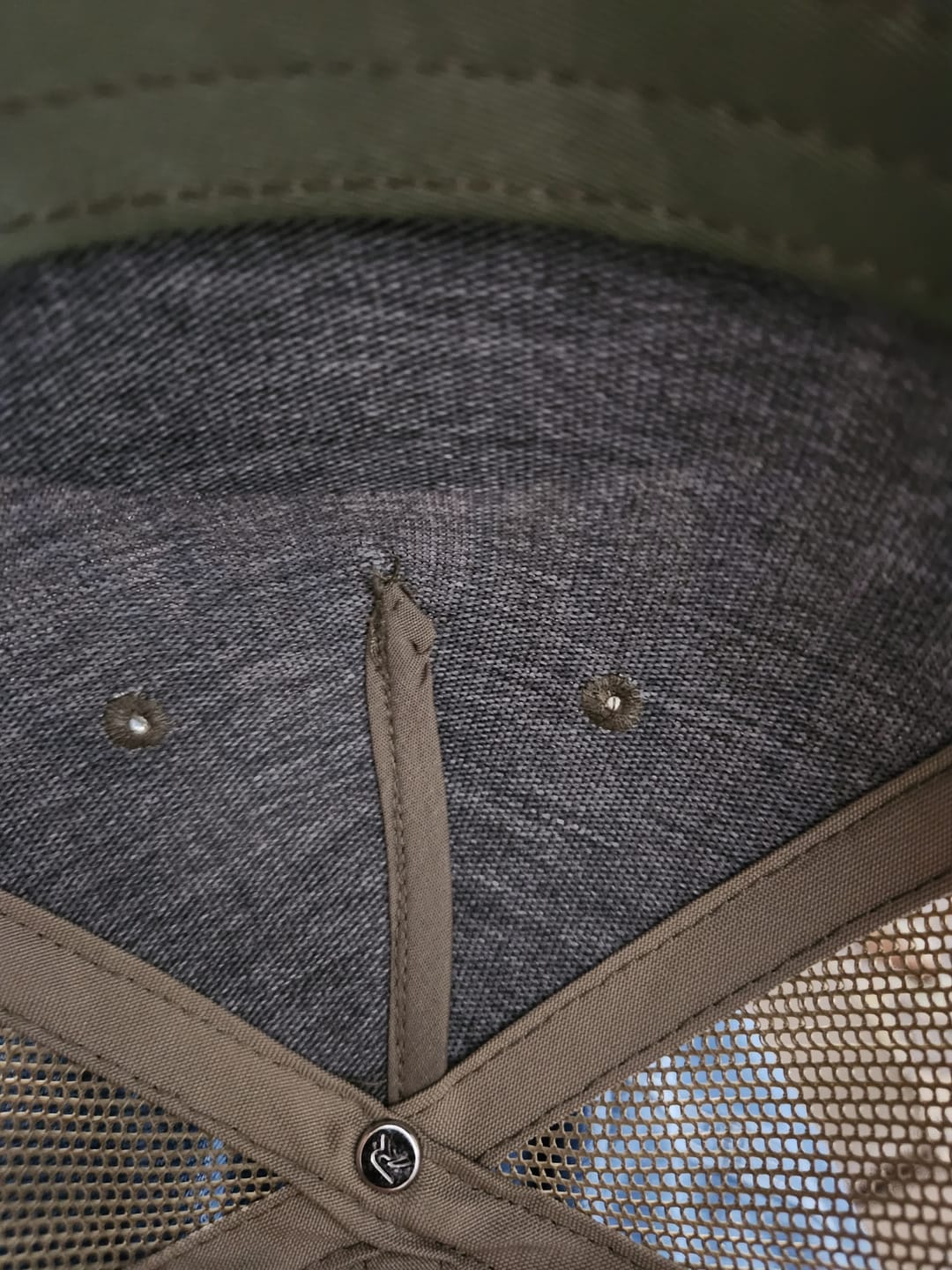 Customer photo review of Custom Camouflage Trucker Hats