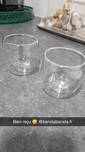 Customer photo review of Tasse Isotherme Double Paroi