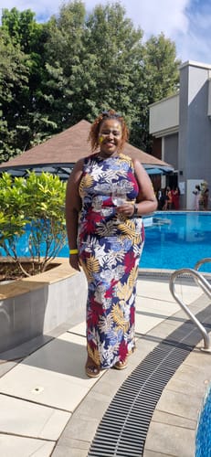 Customer photo review of Havana Snatched Dress