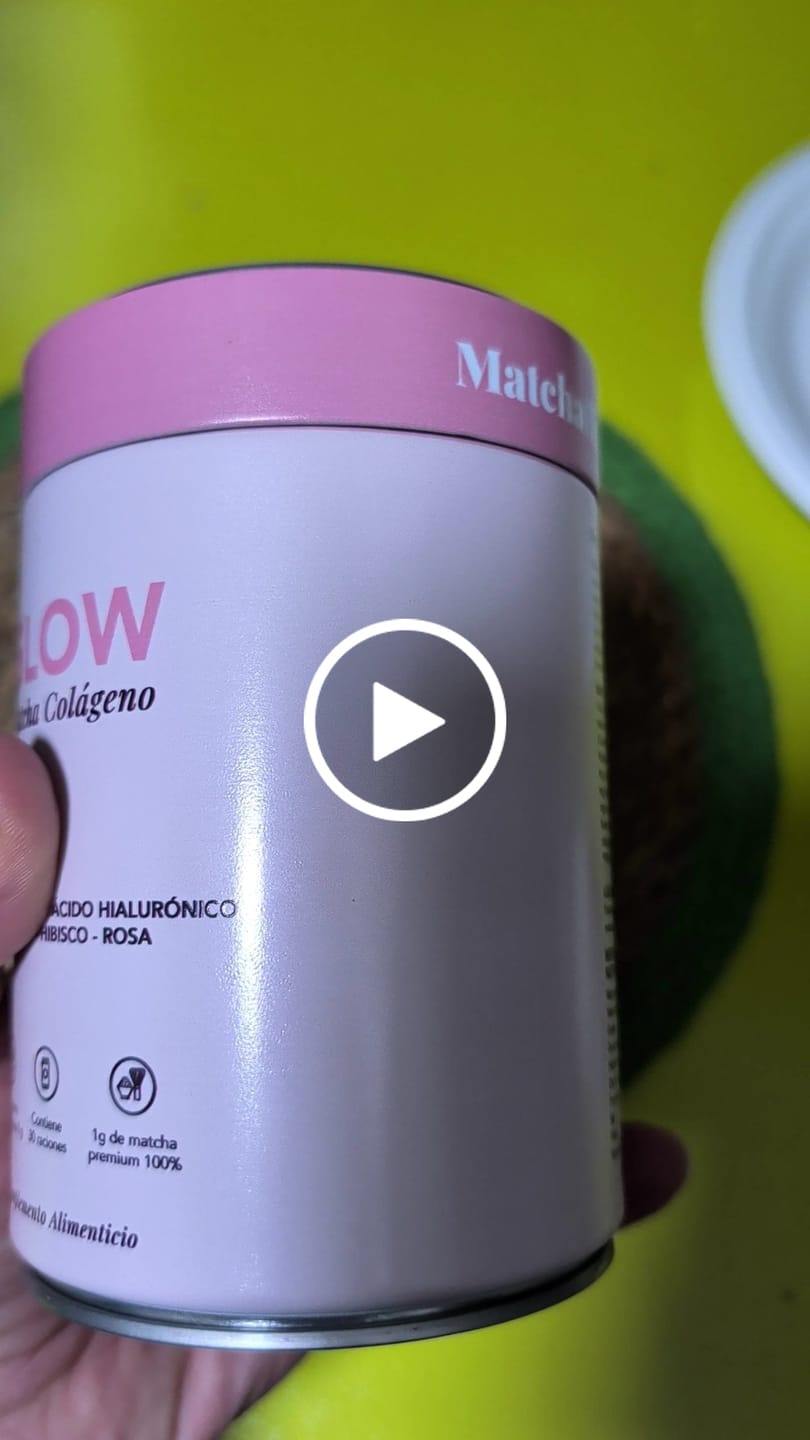 Customer video review of Té Matcha con Colágeno