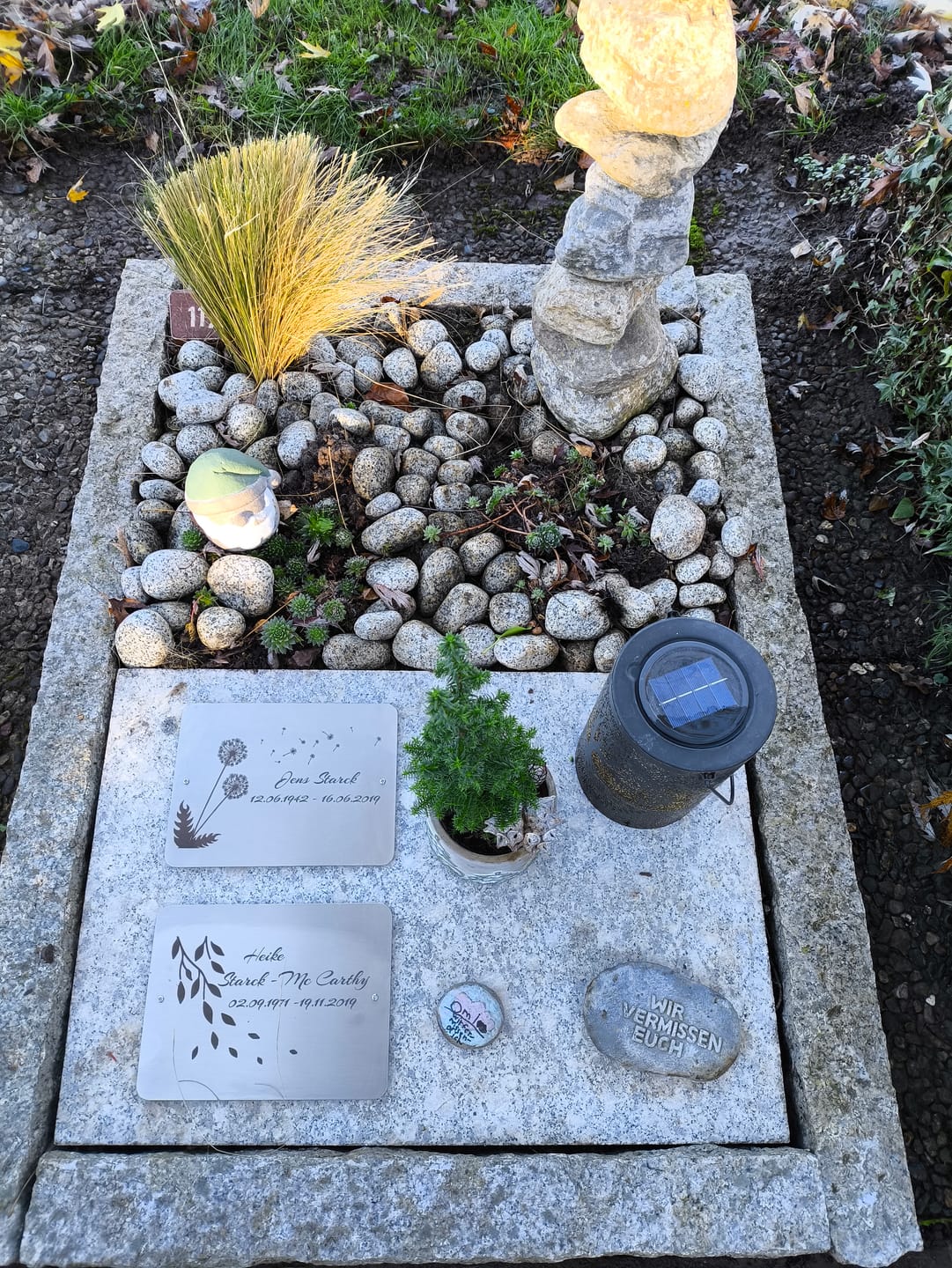 Customer photo review of Gedenktafel V2A Edelstahl – viele Sprüche – 20x15 oder 30x20 cm