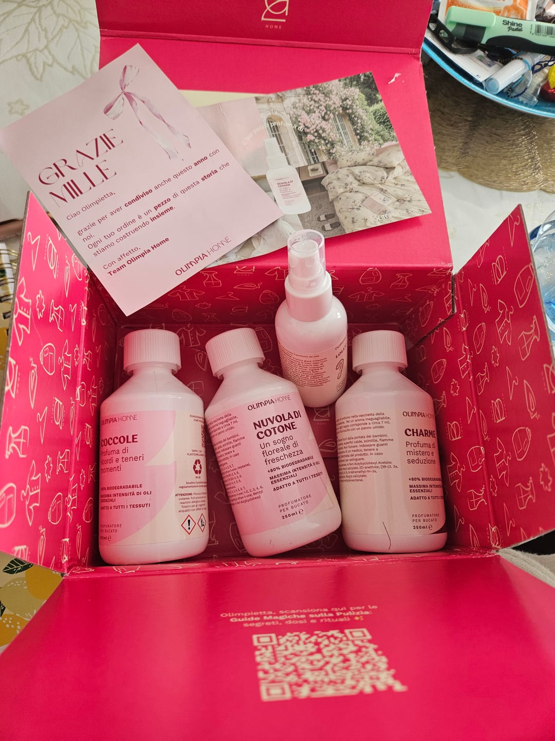 Customer photo review of Coccole - Profuma di Ricordi e Teneri Momenti
