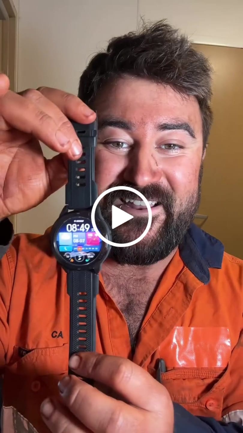 Customer video review of Hard Hat Foreman