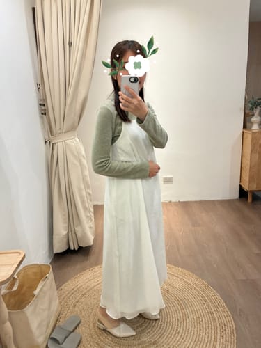 Customer photo review of Iona Funnel Neck Ribbed Top (90% Cashmere)