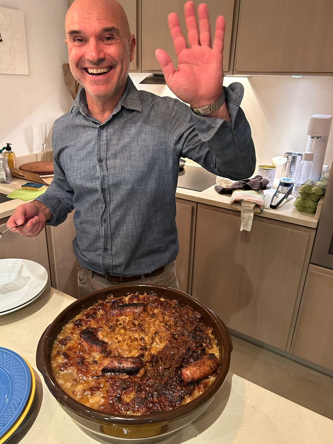 Customer photo review of Cassoulet frais au confit de canard en terrine (ou sans terrine)
