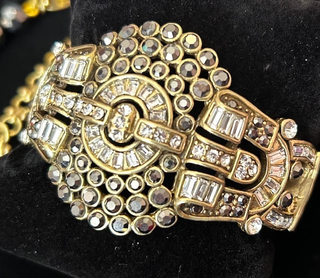 Customer photo review of HEIDI DAUS® "Guilty Pleasure" Crystal Art Deco Statement Bracelet