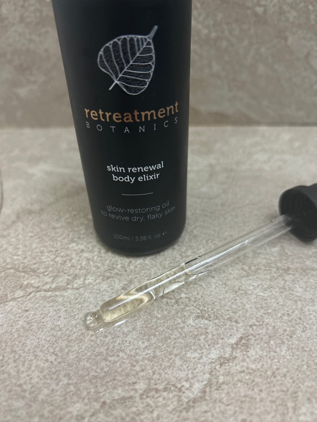 Customer photo review of Skin Renewal Body Elixir