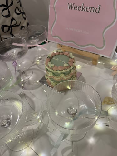 Customer photo review of mia mini cake