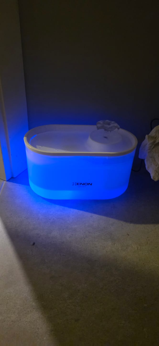 Customer photo review of Akıllı Kedi Su Pınarı Beyaz