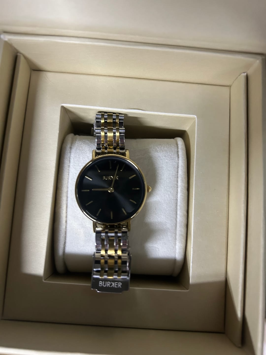Customer photo review of Ruby Petite Black Gold Silver