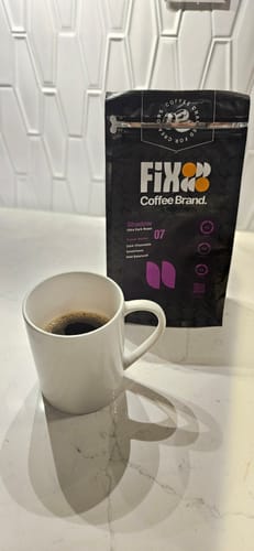 Customer photo review of 12oz Shadow - Ultra Dark Roast
