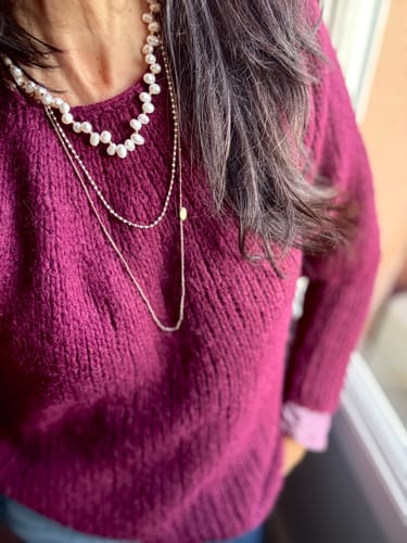 Customer photo review of Collana "Dillo alla Luna"