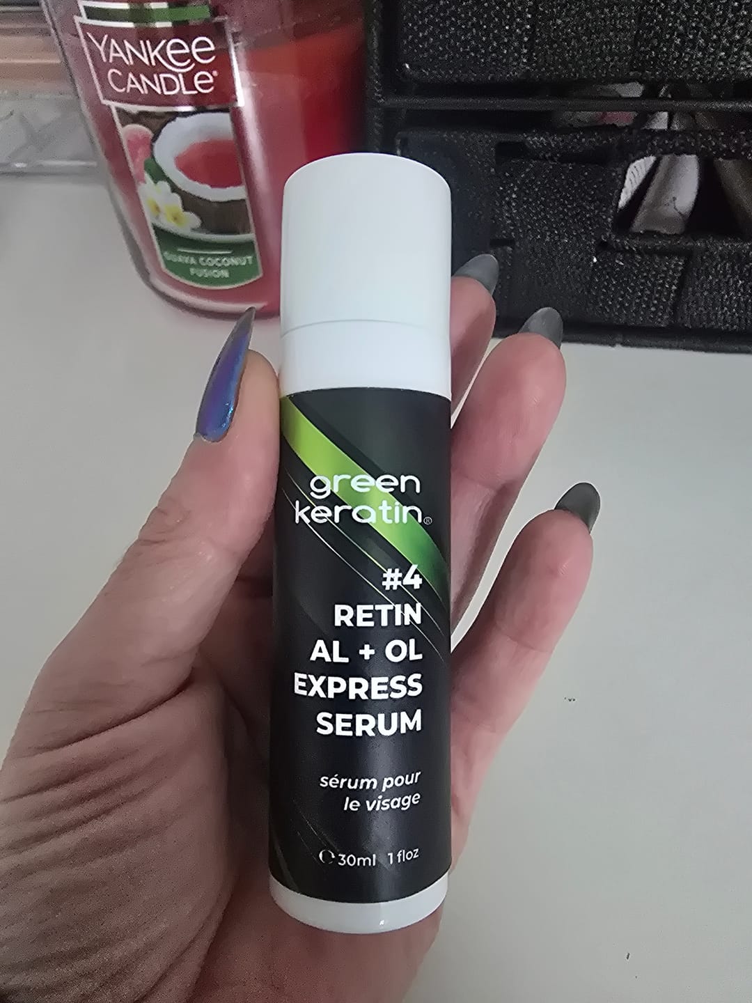 Customer photo review of Retin AL + OL EXPRESS Sérum Visage de Nuit, 30ml