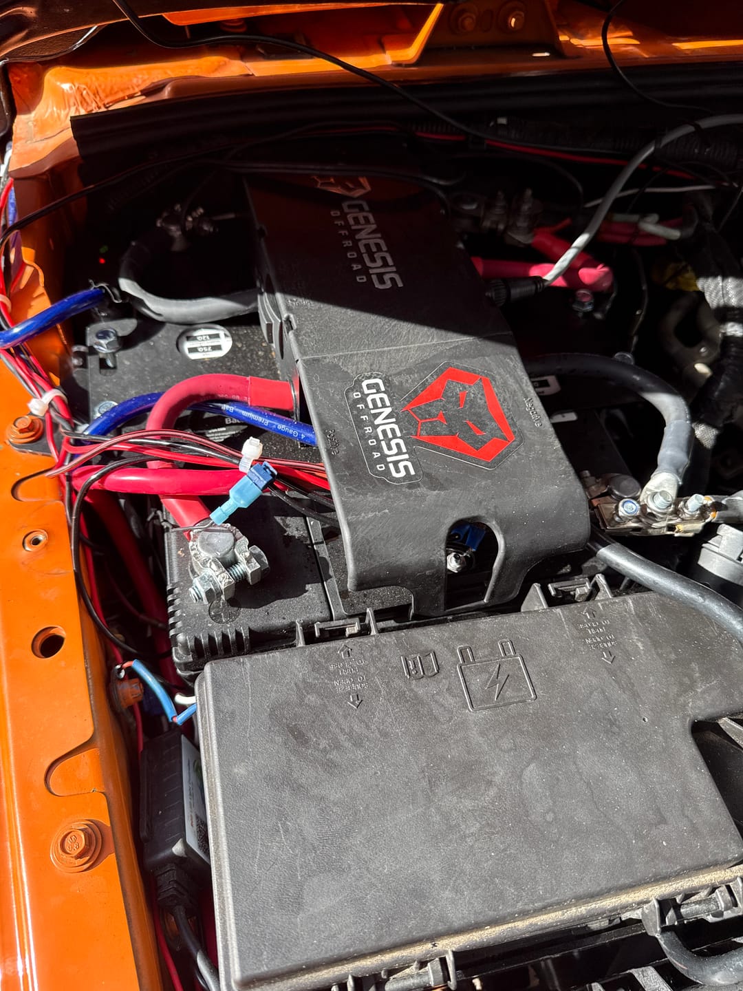 Customer photo review of 2007-2018 Jeep Wrangler JK Gen 3 Dual Battery System
