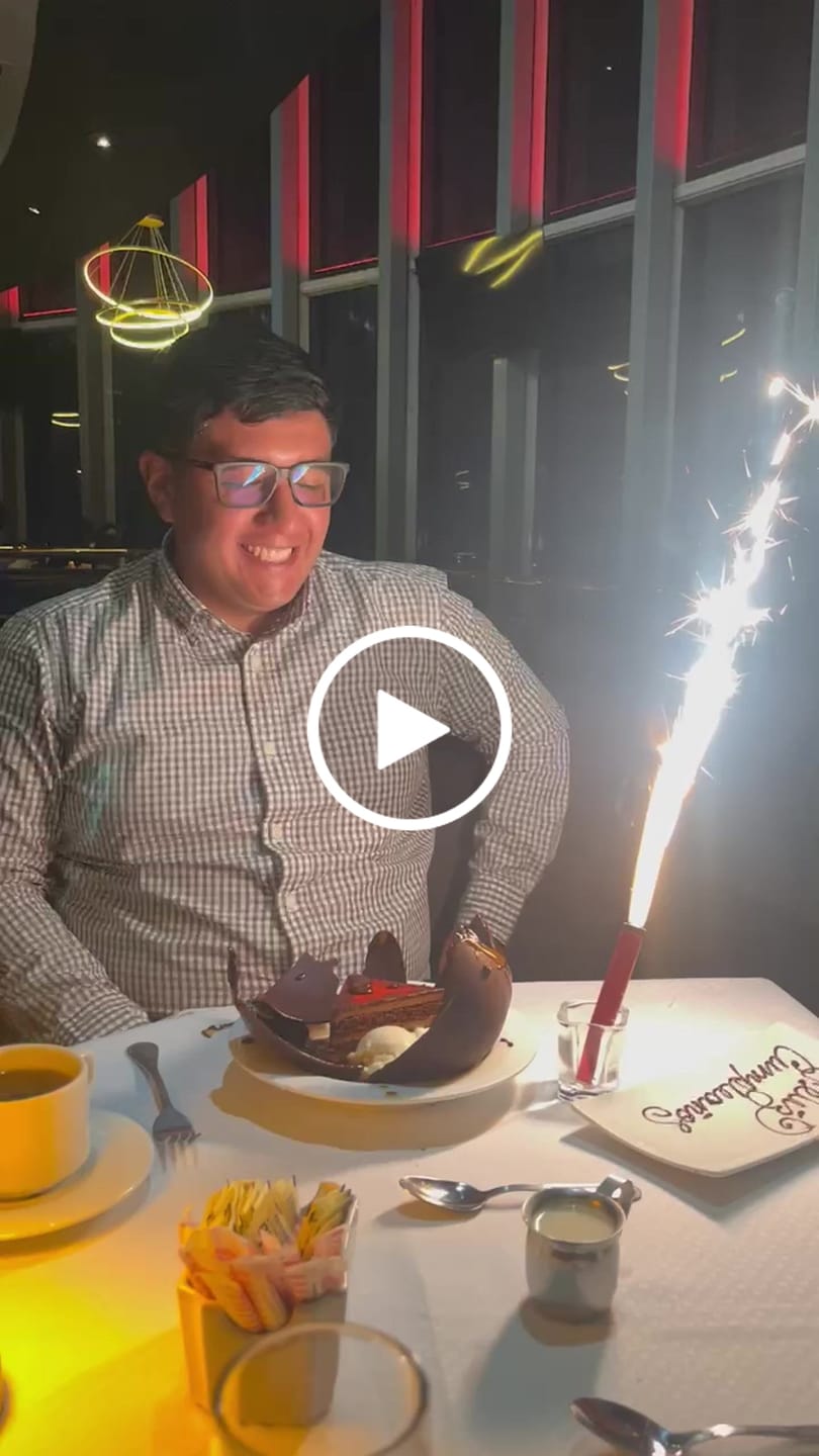 Customer video review of Mejorar postre por Esfera de Chocolate