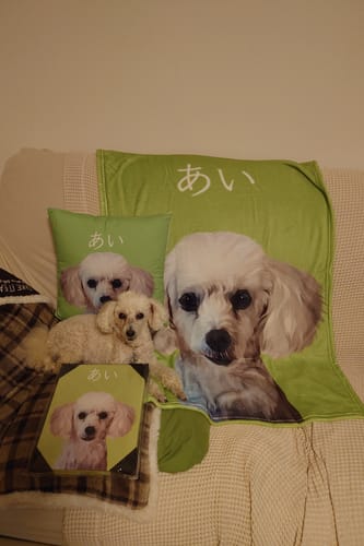 Customer photo review of Petcanva©オーダーメイド ペット似顔絵