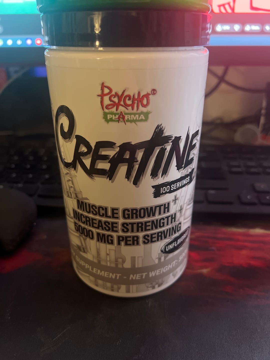 Customer photo review of Creatine