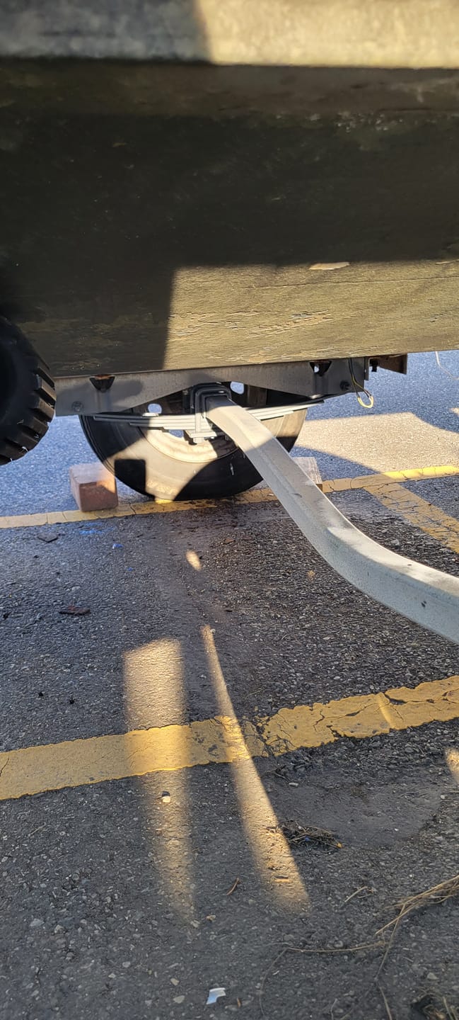 Customer photo review of 1/2 Inch Diameter U-Bolts - Square