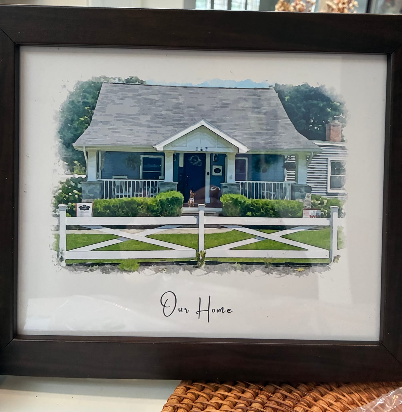 Customer photo review of Custom House Portrait
