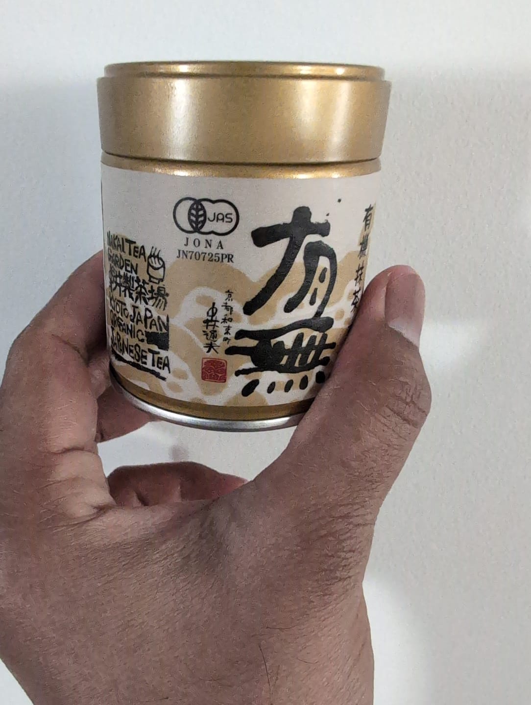 Customer photo review of Washimine Ceremonial Matcha Tea