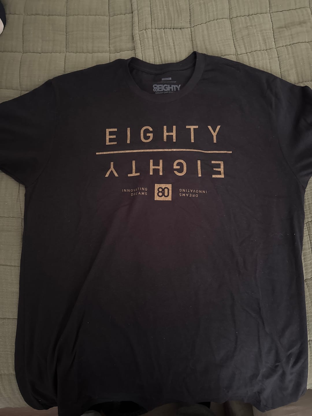 Customer photo review of 80Eighty® Golden MIrror Shirt
